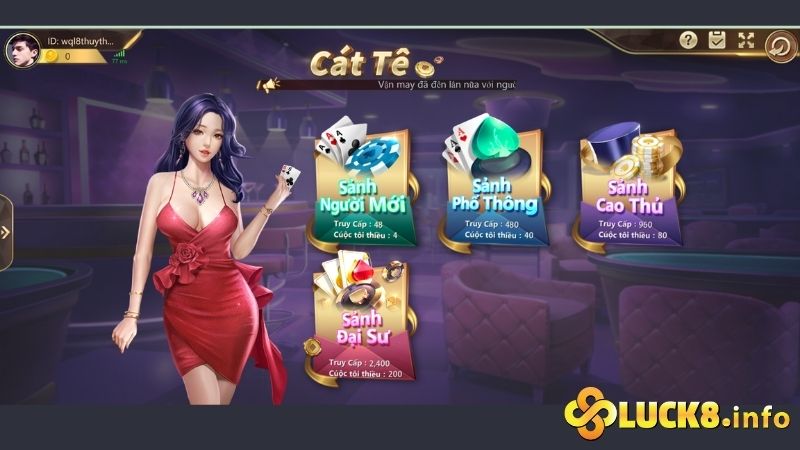 Game bài Cát tê độc đáo truyền thống