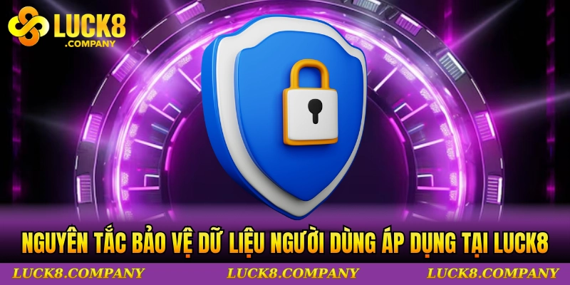 Nguyên tắc bảo vệ dữ liệu người dùng áp dụng tại LUCK8